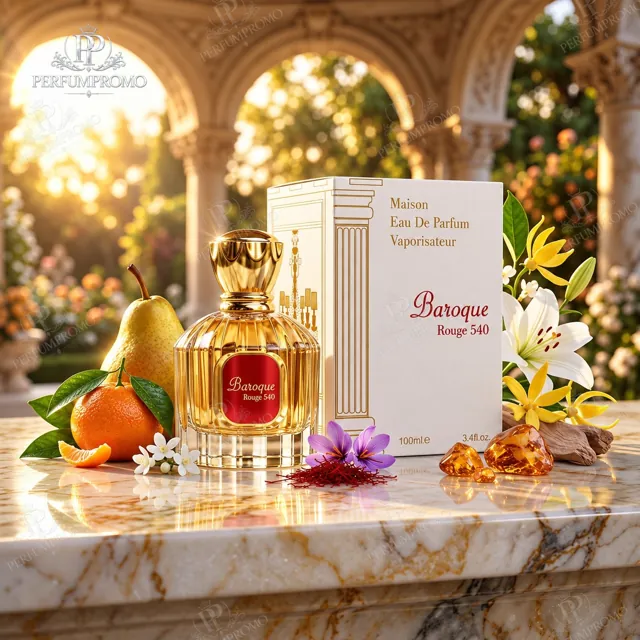 Maison Alhambra Baroque Rouge 540