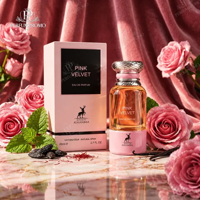 Maison Alhambra Pink Velvet